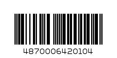 Нежирный творог "Зенченко" 200 гр - Штрих-код: 4870006420104