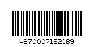 Долина 0,5 л негаз - Штрих-код: 4870007152189