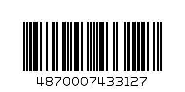 ШУМКАЛА ВОДКА ПШЕНИЧНАЯ 05 - Штрих-код: 4870007433127