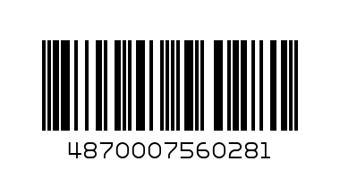 Мука Добрая 5 кг - Штрих-код: 4870007560281