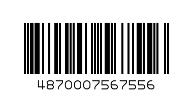 Мыло жидкое Deluxe 5л Ромашка - Штрих-код: 4870007567556