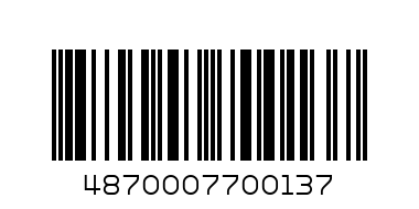 Открытка (700137) - Штрих-код: 4870007700137