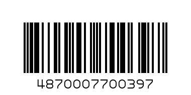 открытка - Штрих-код: 4870007700397