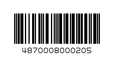 Новая - Штрих-код: 4870008000205