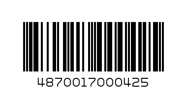 Водка "Кристалл" White 0,5л - Штрих-код: 4870017000425