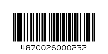 Фисташки 500гр - Штрих-код: 4870026000232