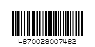 Вафли самал БС - Штрих-код: 4870028007482