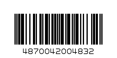 UPS JUICE яблоко - Штрих-код: 4870042004832