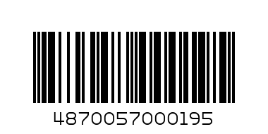 РАДЖА  90ГР - Штрих-код: 4870057000195