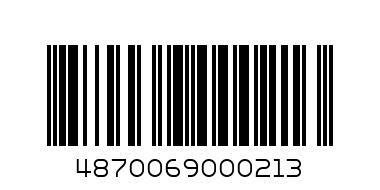 Хлебцы пшенич. 100гр. соленые - Штрих-код: 4870069000213