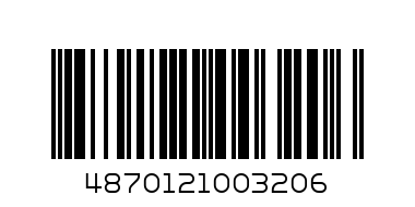 Сок "Яблочный" 0,75 л - Штрих-код: 4870121003206