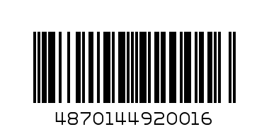 Мука Сана 2кг - Штрих-код: 4870144920016