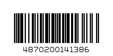 Шоколад ВС натс - Штрих-код: 4870200141386