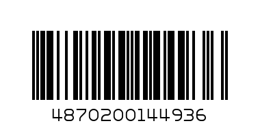 1 Батончик б-с молоко вафли - Штрих-код: 4870200144936