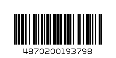 4870200193798 - Штрих-код: 4870200193798