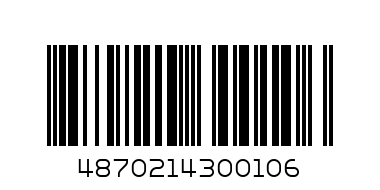 Вареники 0,380 гр - Штрих-код: 4870214300106