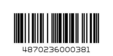 ДРОЖИИ - Штрих-код: 4870236000381