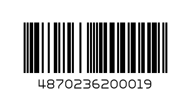 Пионер в,с 5кг - Штрих-код: 4870236200019