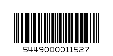 Фанта 0.33 - Штрих-код: 5449000011527