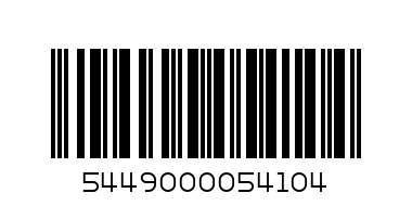 Фанта мандарин 0.33 з/б - Штрих-код: 5449000054104