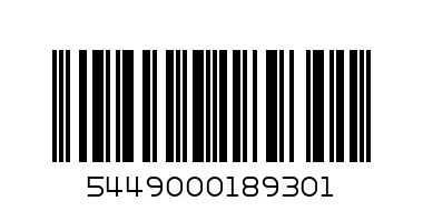 Фьюс чай лимон 0,5л - Штрих-код: 5449000189301