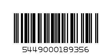 Fuse-Tea Манго Ананас 1л - Штрих-код: 5449000189356