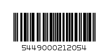 фанта мандарин 1.25 л - Штрих-код: 5449000212054