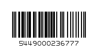 Напиток Фьюз Ти 0.33л жб - Штрих-код: 5449000236777