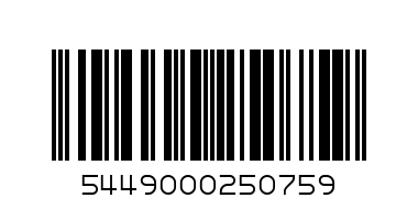 Фанта Мангуава 0.5л. - Штрих-код: 5449000250759