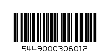 фанта0.9 - Штрих-код: 5449000306012