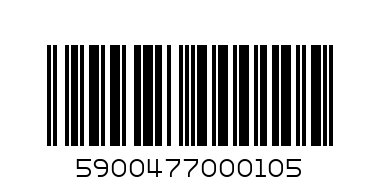 ЗЕЛЕНЫЙ ГОРОШЕК 400Г ХОРТЕКС - Штрих-код: 5900477000105