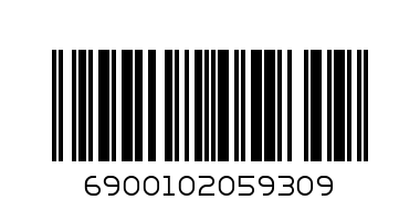 Свеча цифра Тигрёнок 1 годик - Штрих-код: 6900102059309