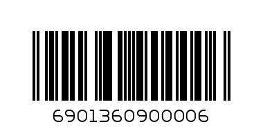 Вывод - Штрих-код: 6901360900006