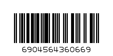 ЧАЙНЫЙ НАБОР 436-066 - Штрих-код: 6904564360669