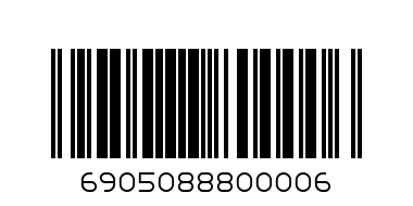 Резинка для волос Кокетка - Штрих-код: 6905088800006