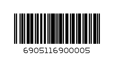 Фигурка из пенопласта снежинка 511690 - Штрих-код: 6905116900005