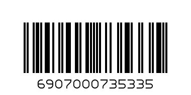 Пакет бумажный 73-533 - Штрих-код: 6907000735335