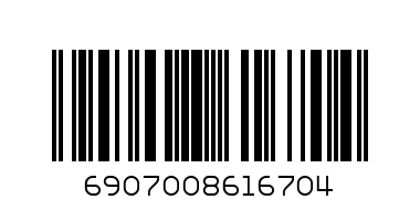 Набор банок для пищевых продуктов - Штрих-код: 6907008616704