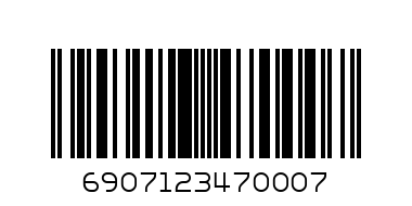 пистолет пневмат золотой в пак №X.D0308 712347 - Штрих-код: 6907123470007