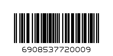 Папка-конверт А4 на кнопке Цветы - Штрих-код: 6908537720009