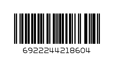 Блокнот "8604 Черн" - Штрих-код: 6922244218604