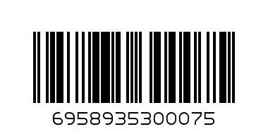 Папка с кнопкой А4 Рогожка - Штрих-код: 6958935300075