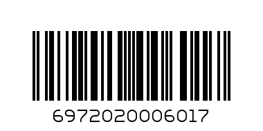 City  1600 - Штрих-код: 6972020006017