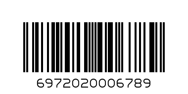 City 1600 - Штрих-код: 6972020006789