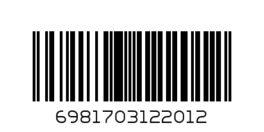ЕЛОЧКА НОВОГОДНЯЯ 25 CM 22-1/2012 - Штрих-код: 6981703122012