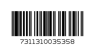 Лапша яичная 0,250 гр - Штрих-код: 7311310035358