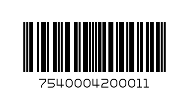 ЗАЖИГАЛКИ  ГАЗ - Штрих-код: 7540004200011