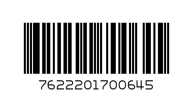 Шоколад Alpen Gold Oreo молочный ваниль-печенье 85 - Штрих-код: 7622201700645