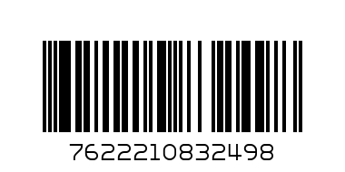 Шок. Милка с орео 92г - Штрих-код: 7622210832498