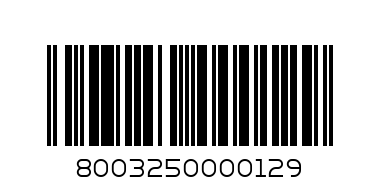 олія олівкова 1л. ж/б  Goccia doro - Штрих-код: 8003250000129